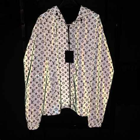 louis vuitton reflective windbreaker|louis vuitton tapestry windbreaker.